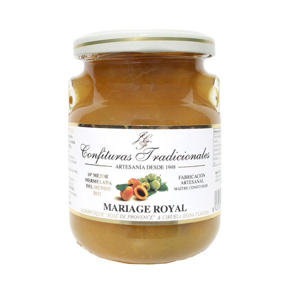 MARIAGE ROYAL   “ROSÉ DE PROVENCE” APRICOT & GREENGAGE PLUM EXTRA JAM