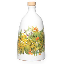 Keramikflasche mit Bio Olivenöl extra nativ