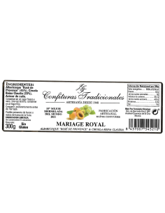 MARIAGE ROYAL   “ROSÉ DE PROVENCE” APRICOT & GREENGAGE PLUM EXTRA JAM 2