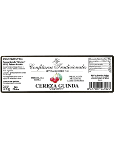 "GRIOTTE" SOUR CHERRY EXTRA JAM 2