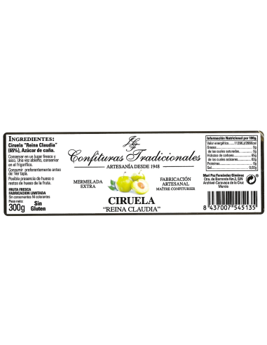 GREENGAGE PLUM EXTRA JAM