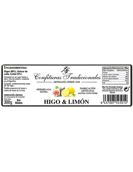 FIG & LEMON JAM