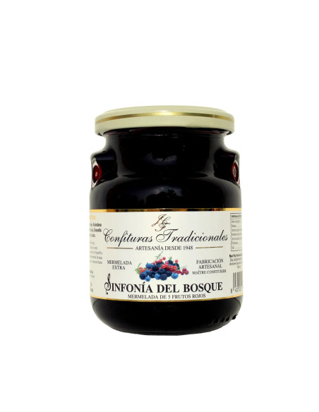 FOREST SYMPHONY - 5 RED BERRIES EXTRA JAM