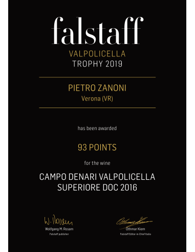 Valpolicella D.O.C. Superiore “Campo Denari” 2018