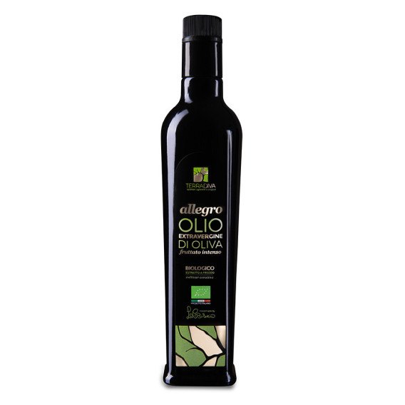ALLEGRO 500 ml, intense organic extra- virgin olive oil
