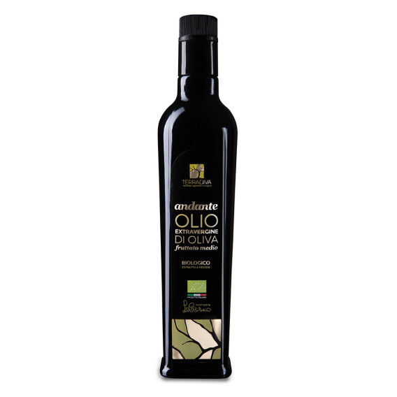 ANDANTE 500 ml, delicate organic extra- virgin olive oil